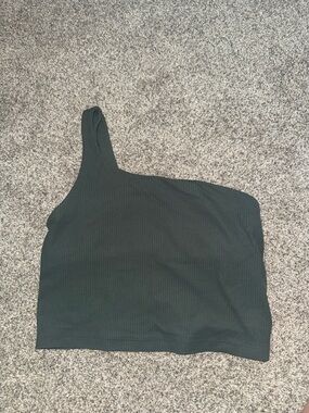 Lululemon One Shoulder Crop Top